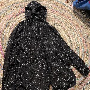 Polka Dot Rain Jacket